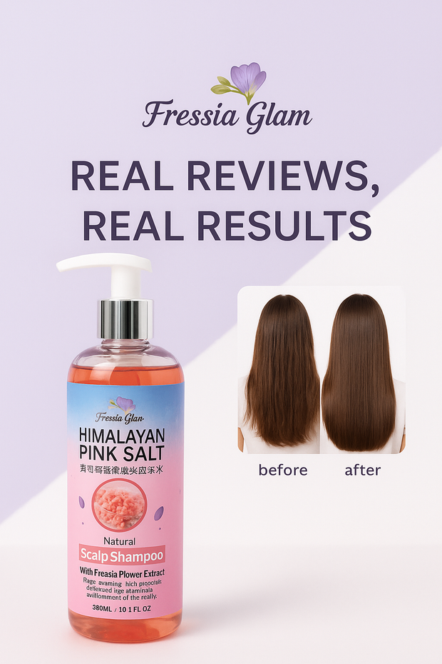 Fressia Glam Pink Himalayan Salt Shampoo 300ML