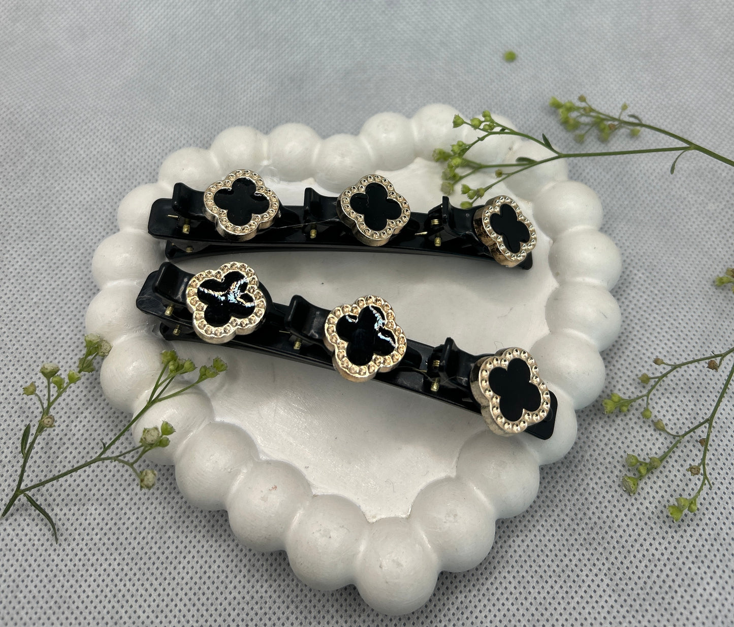 Korean Braided Hair Clips