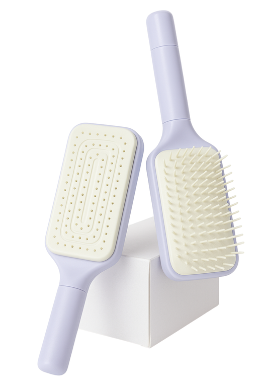 Fressiaglam Retractable Hair Brush Twist to Clean