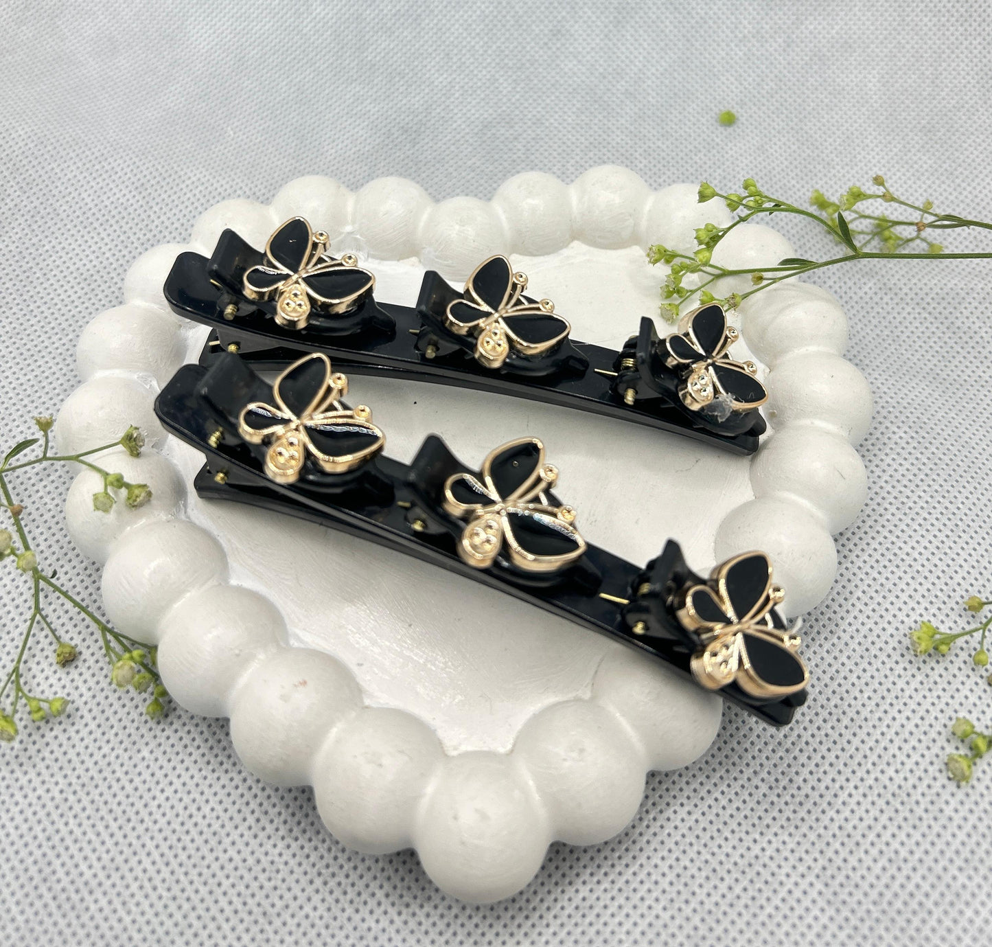 Korean Braided Hair Clips