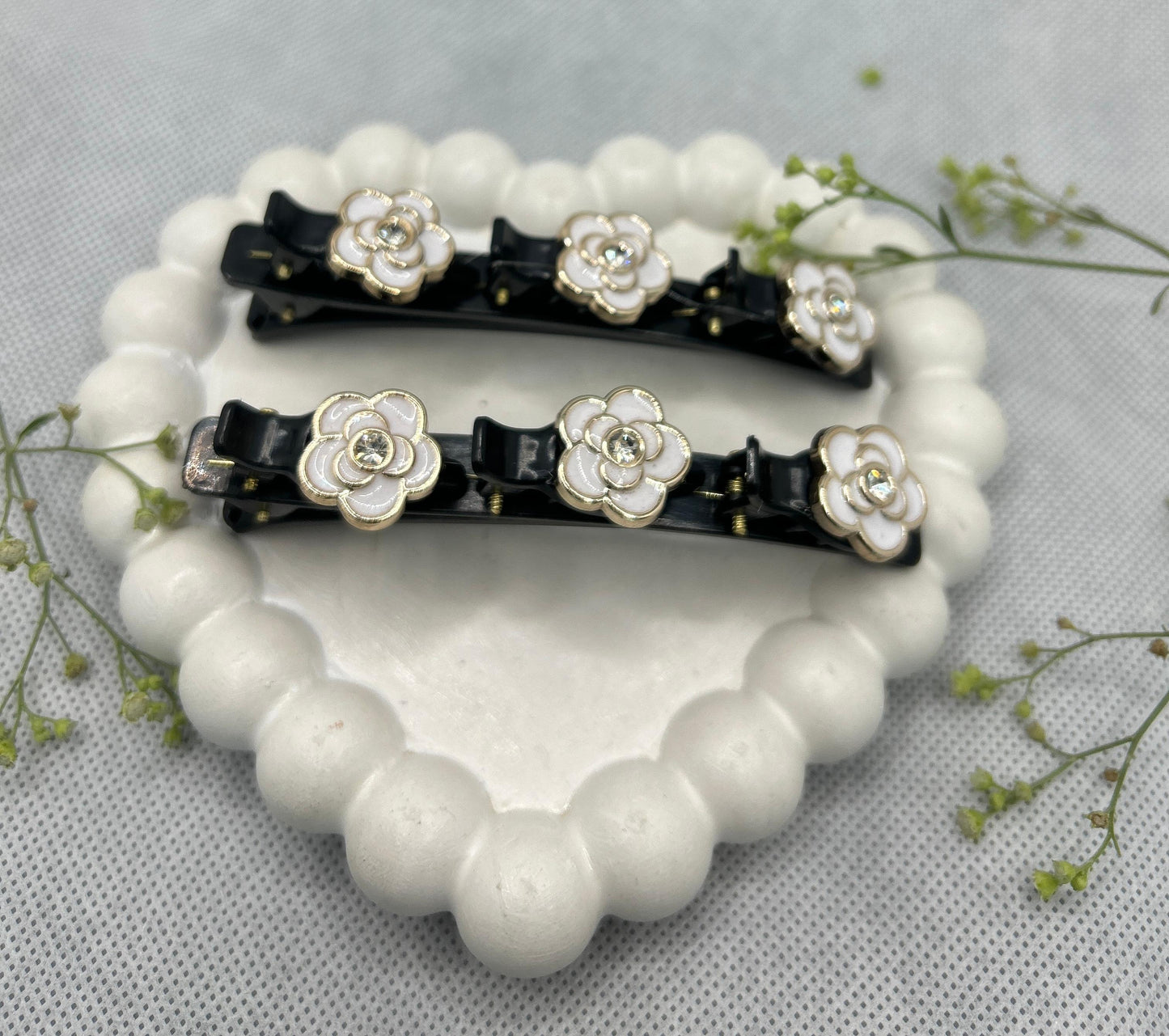 Korean Braided Hair Clips