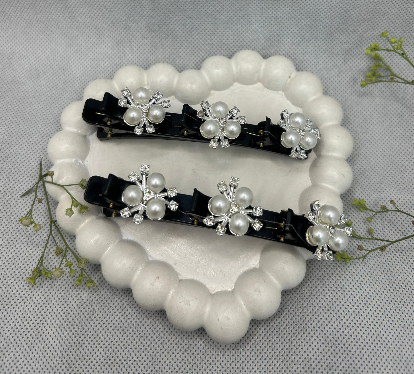 Korean Braided Hair Clips