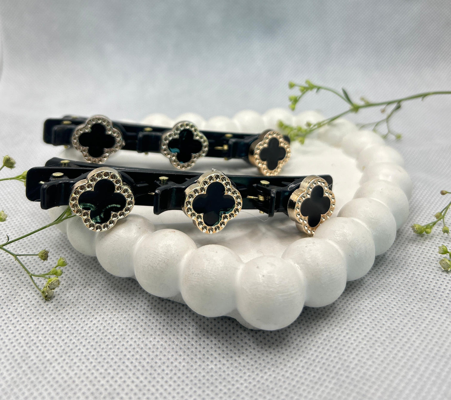 Korean Braided Hair Clips